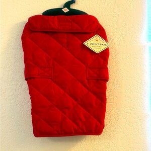 St. John's Bark Quilted Red Dog Jacket